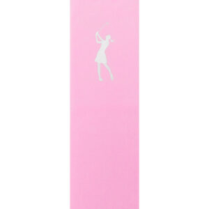 Surprizeshop lady golfer embroidered towel