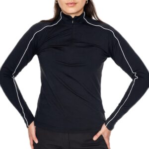 Func Factory Ashley Longsleeve Dames Zwart – Golf Baselayer