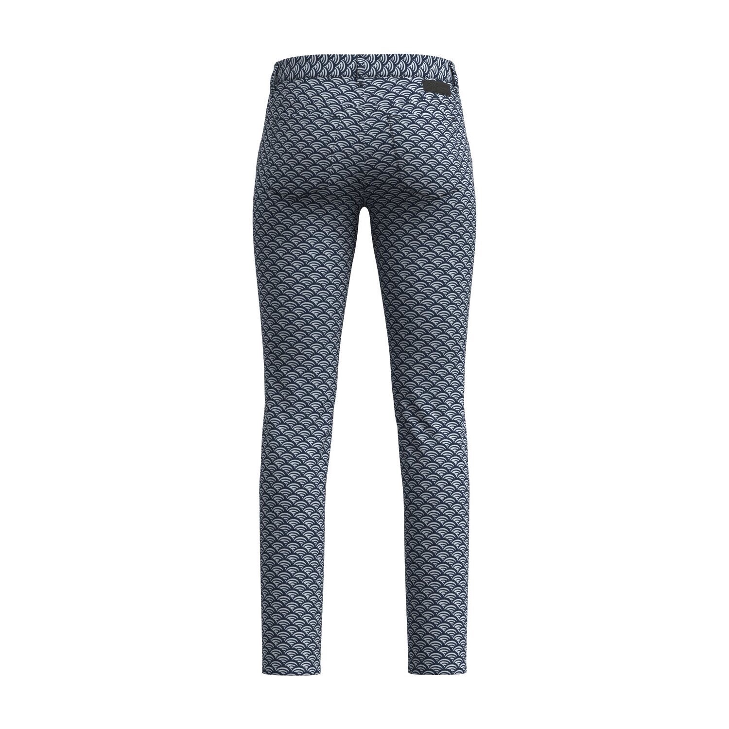 Alberto Jana Waves WR Dames Golfbroek – Stretch Golfbroek met Print