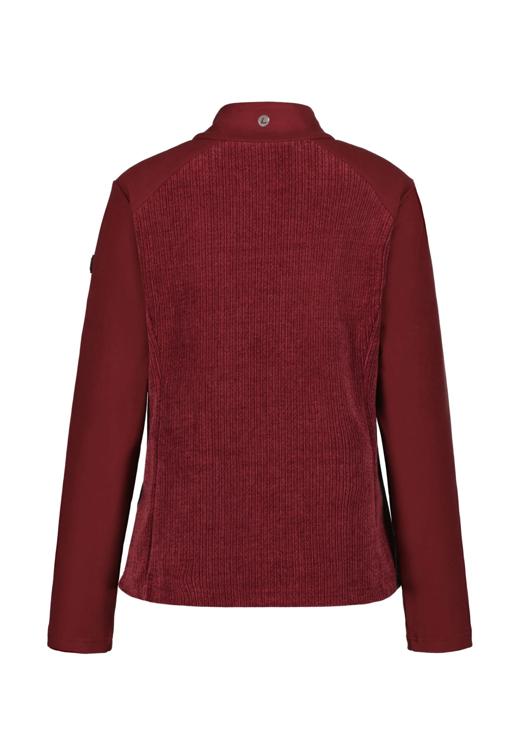 Luhta Auvois Midlayer Vest Dames Donkerrood – Full Zip Golfvest