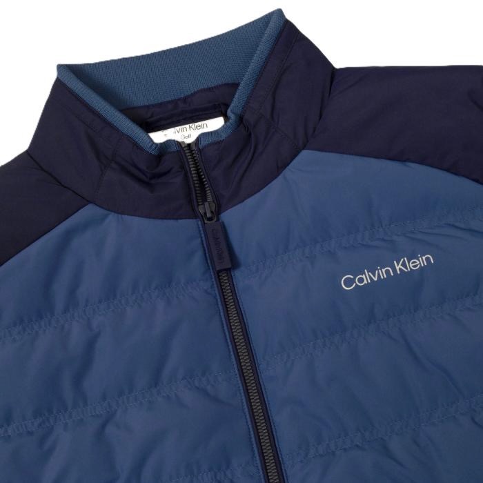 Calvin Klein Golf Regent Down Gilet Heren Navy – Lichtgewicht Golf Bodywarmer