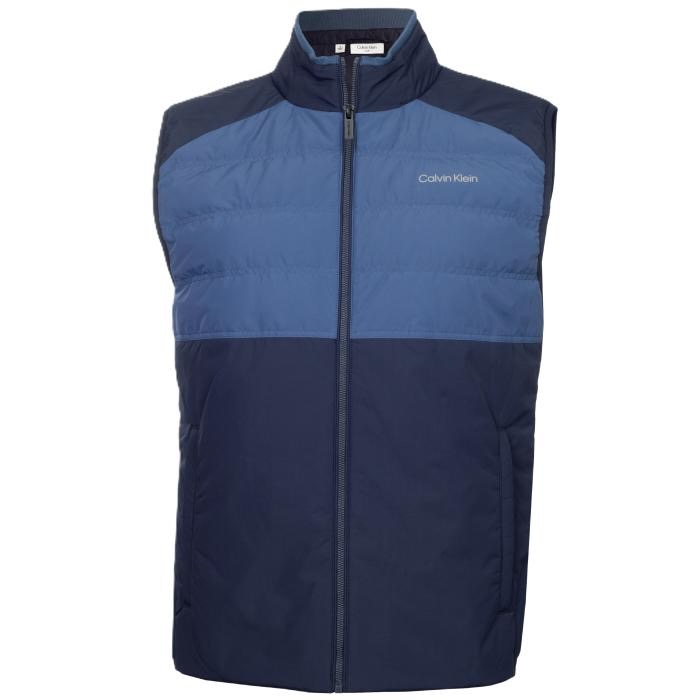 Calvin Klein Golf Regent Down Gilet Heren Navy – Lichtgewicht Golf Bodywarmer - Afbeelding 7
