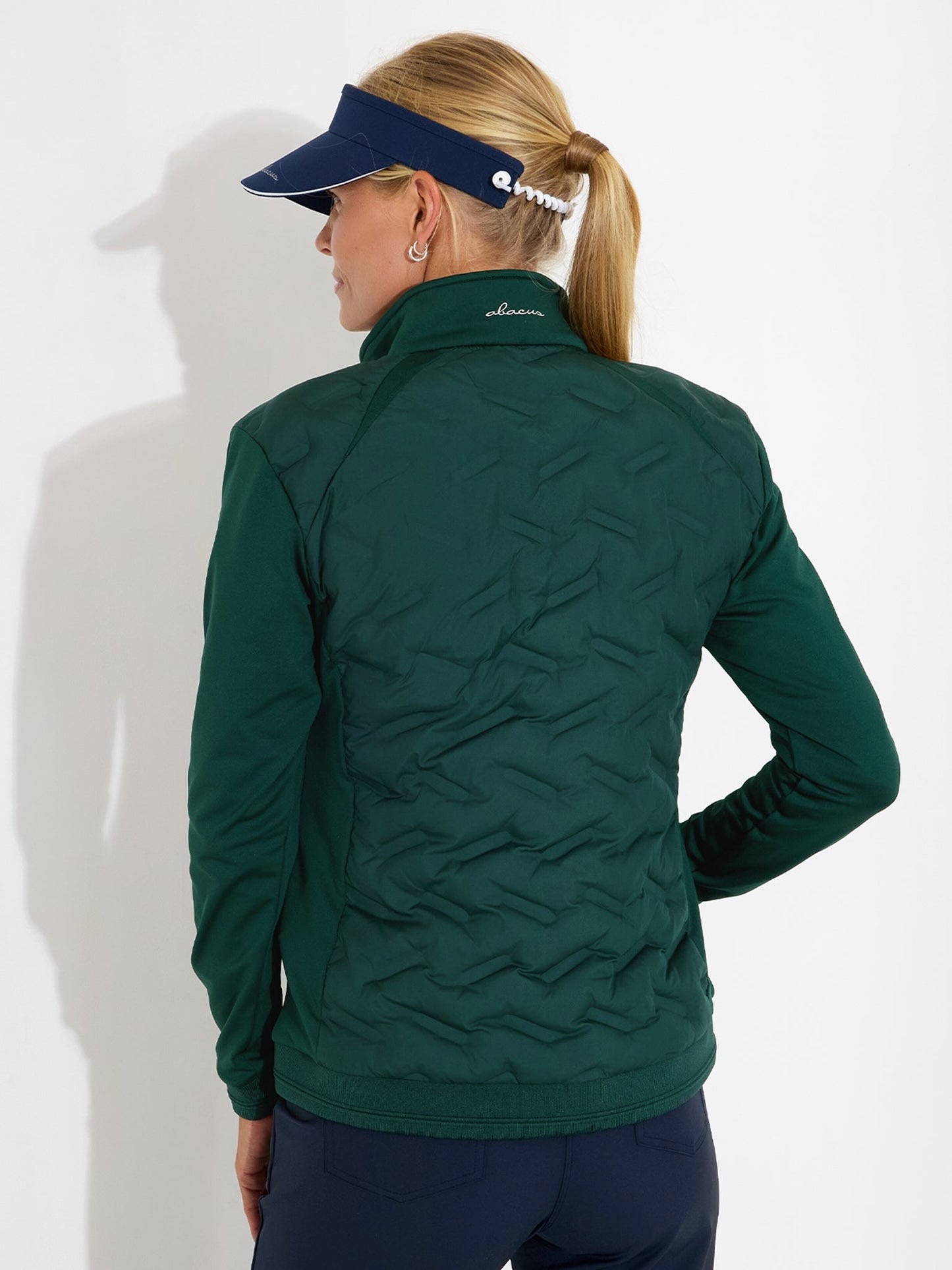 Abacus Portrush Hybrid Golfjas Dames Course Green – Winddicht & Warm - Afbeelding 4