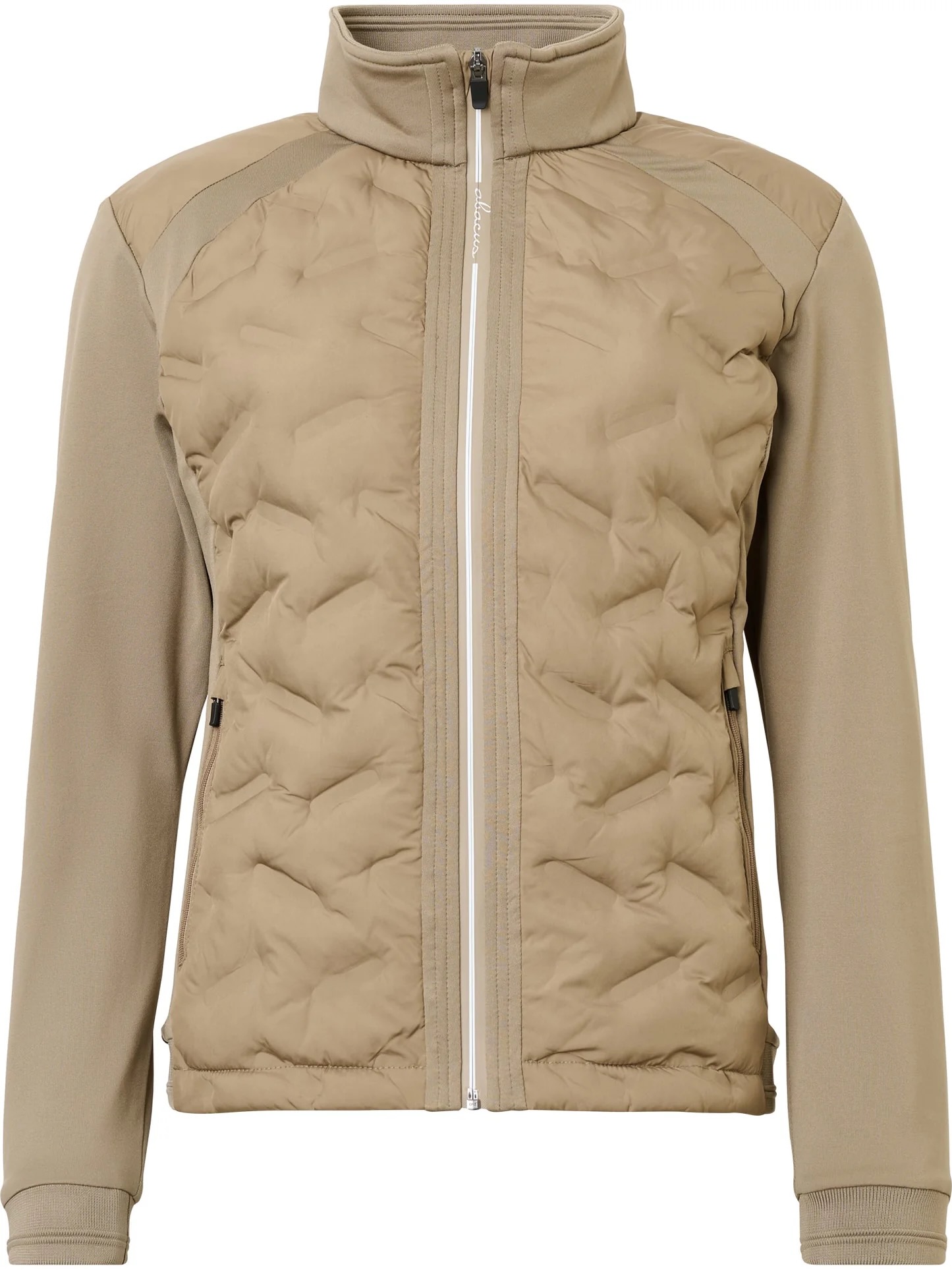 Abacus Portrush Hybrid Golfjas Dames Taupe – Winddicht & Warm - Afbeelding 2