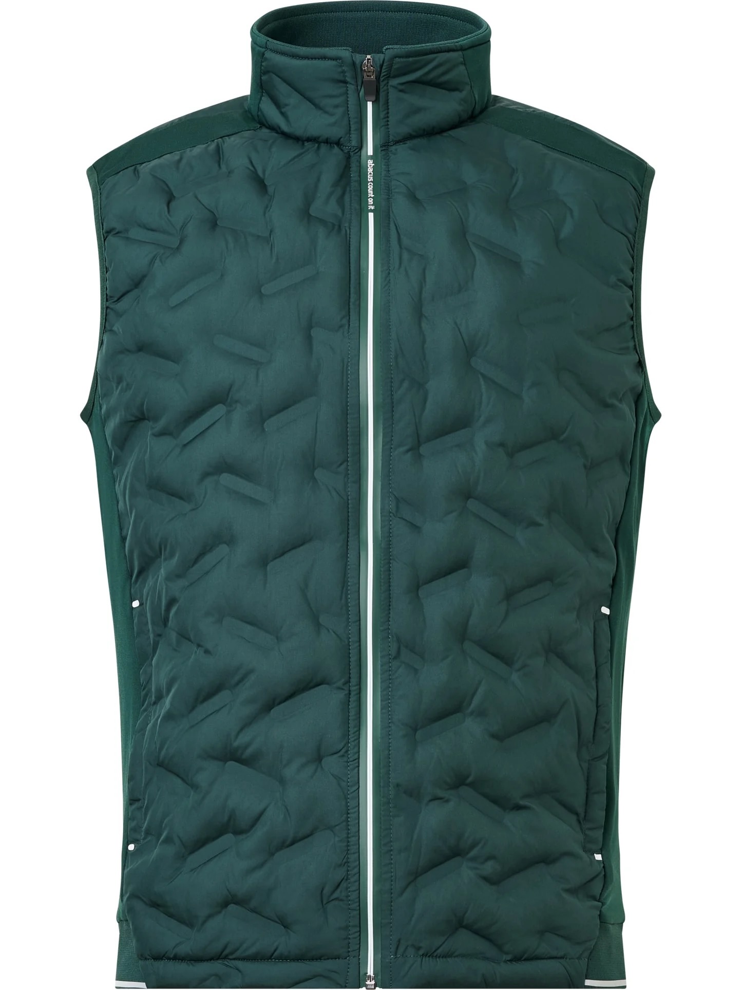 Abacus Portrush Hybrid Golf Bodywarmer Heren Course Green – Warm & Winddicht