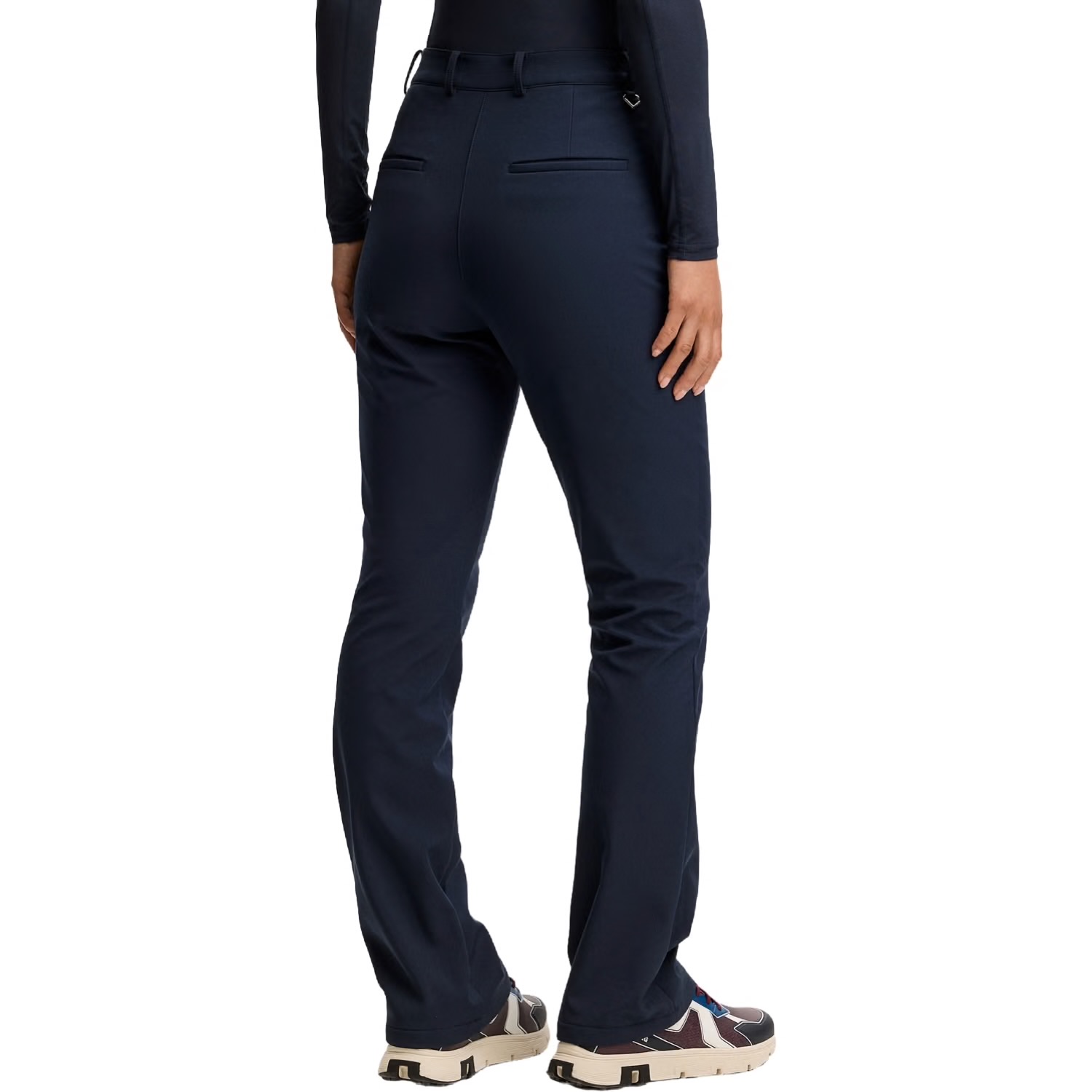 J.Lindeberg Mia Bonded Golfbroek Dames JL Navy – Warm & Waterafstotend