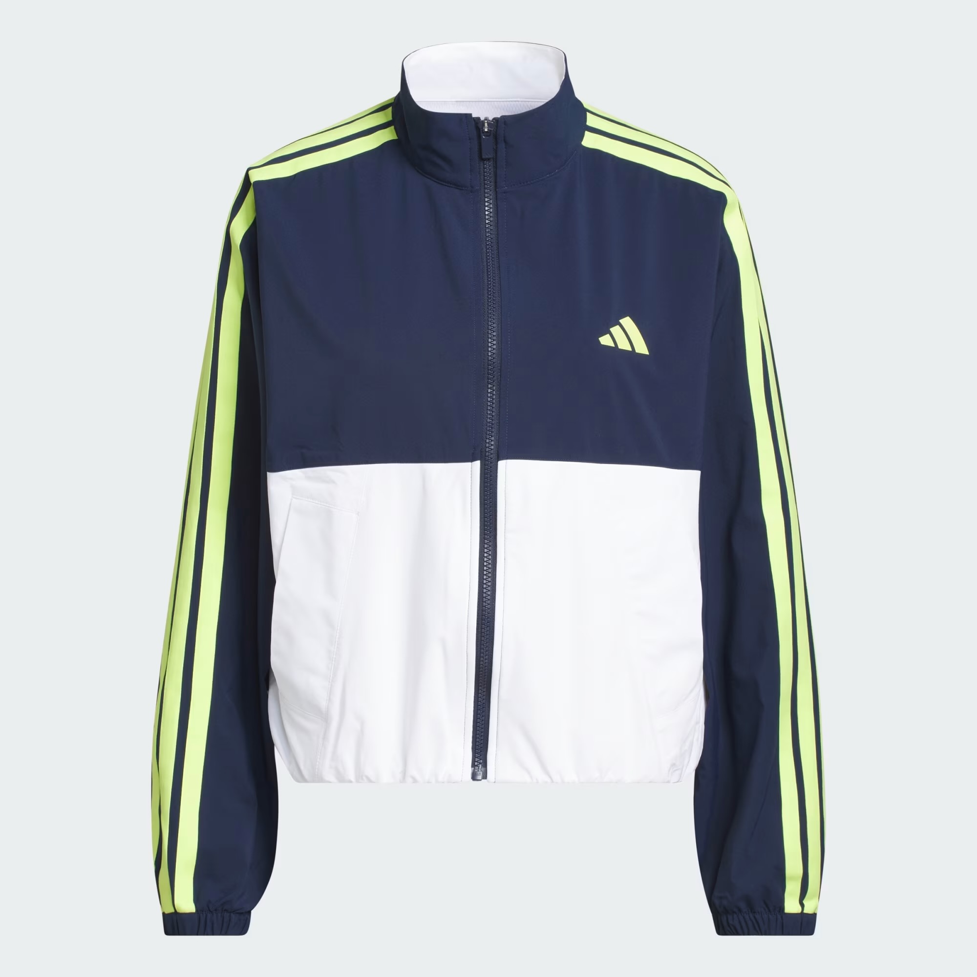 adidas Beyond The Course Colorblock Twistweave Golfjack Dames – Full Zip