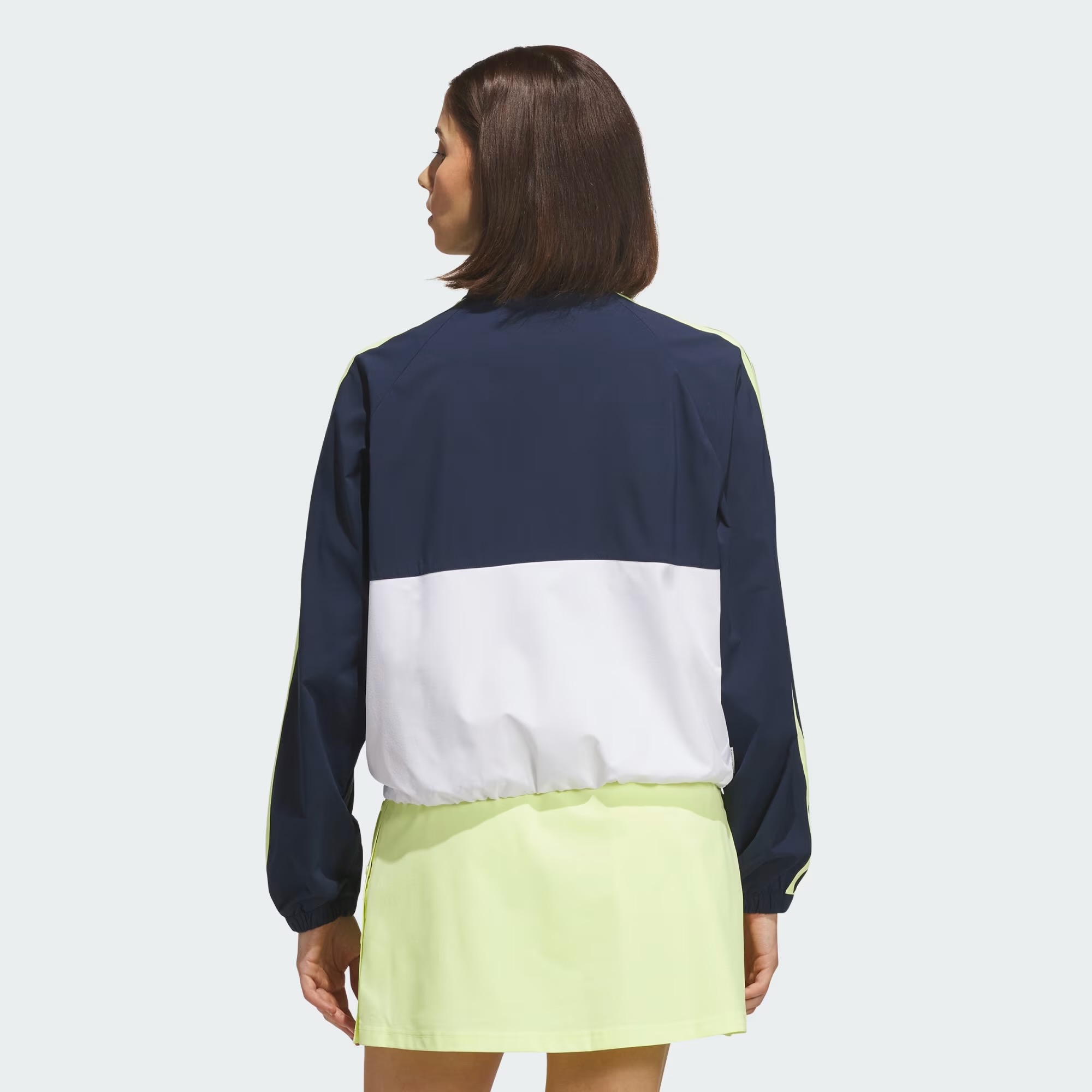 adidas Beyond The Course Colorblock Twistweave Golfjack Dames – Full Zip - Afbeelding 6
