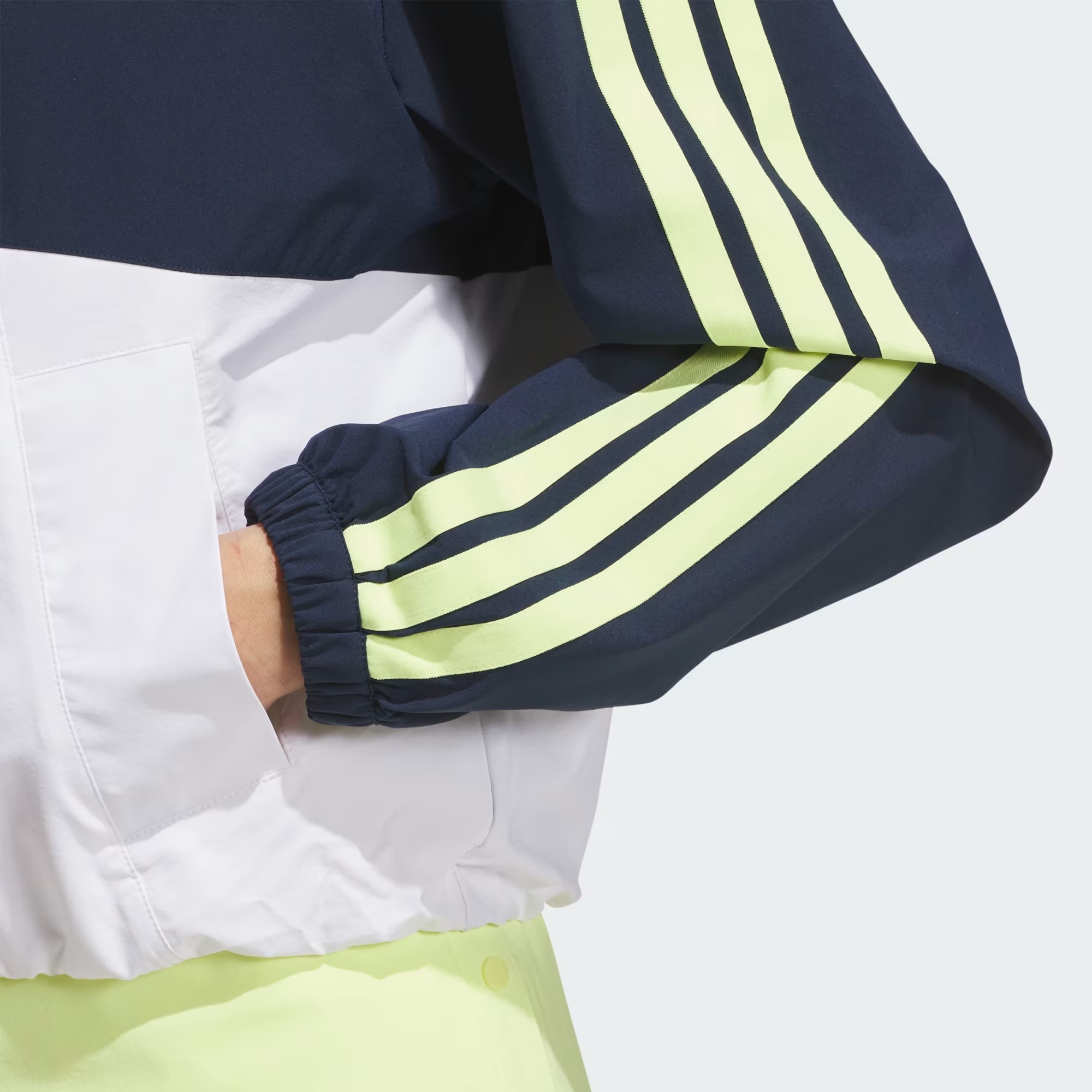adidas Beyond The Course Colorblock Twistweave Golfjack Dames – Full Zip - Afbeelding 2