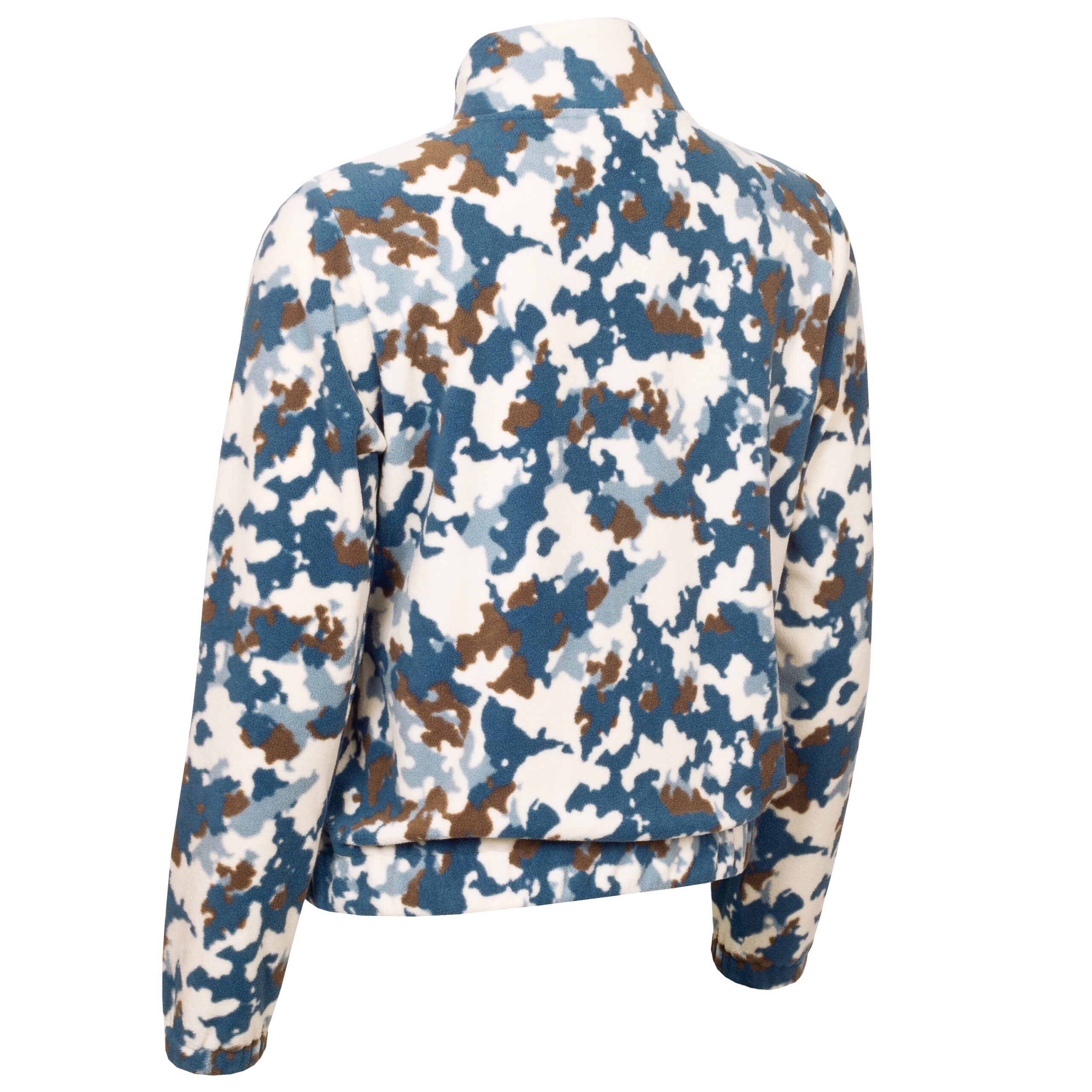 Calvin Klein Celyn Blur Print 1/2 Zip Fleece Dames – Warme Golf Midlayer - Afbeelding 5