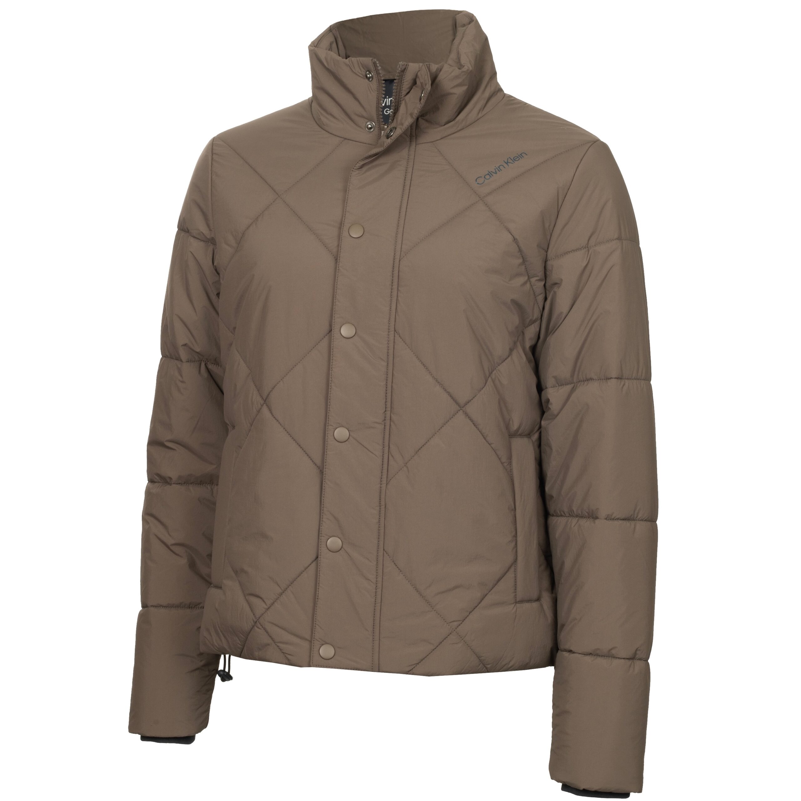 Calvin Klein Icyln Puffer Jacket Dames Cedar Brown – Warme Golf Winterjas - Afbeelding 7