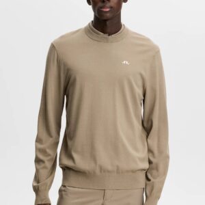 J.Lindeberg Henry Knitted Sweater Heren – Lichtgewicht Gebreide Golftrui
