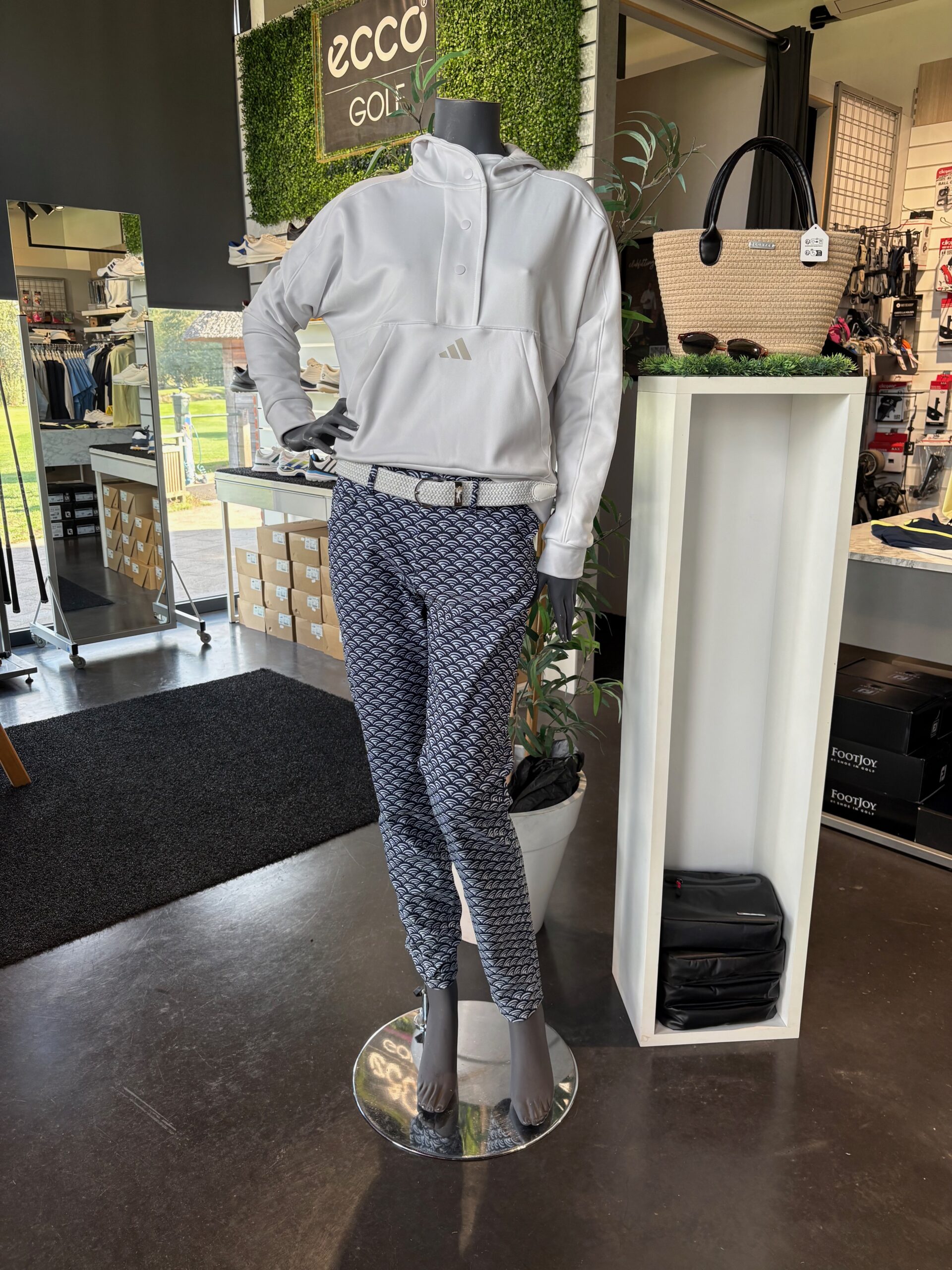 Alberto Jana Waves WR Dames Golfbroek – Stretch Golfbroek met Print