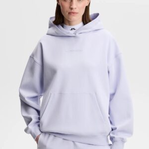 J.Lindeberg Cove Hood Dames Purple Heather – Golf Hoodie