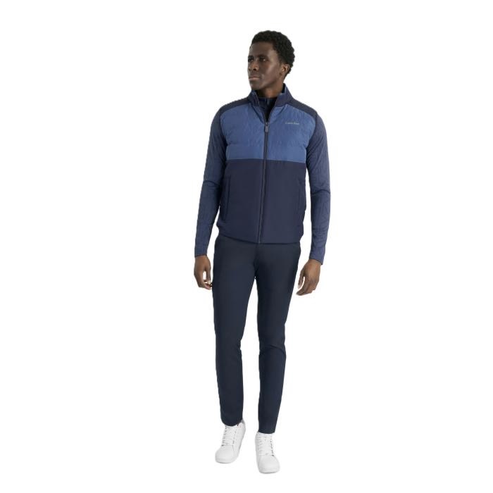 Calvin Klein Golf Regent Down Gilet Heren Navy – Lichtgewicht Golf Bodywarmer - Afbeelding 2