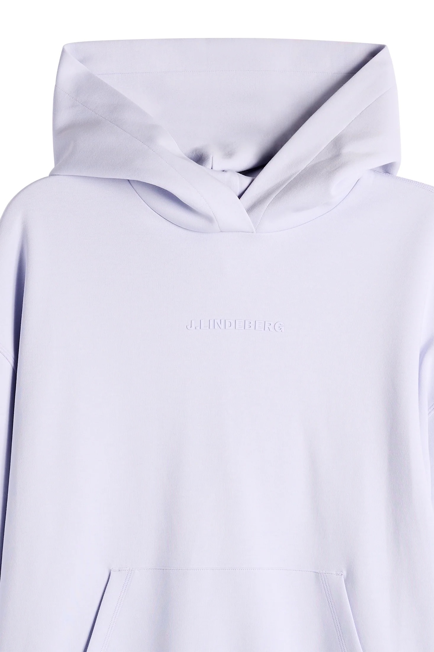 J.Lindeberg Cove Hood Dames Purple Heather – Golf Hoodie - Afbeelding 3