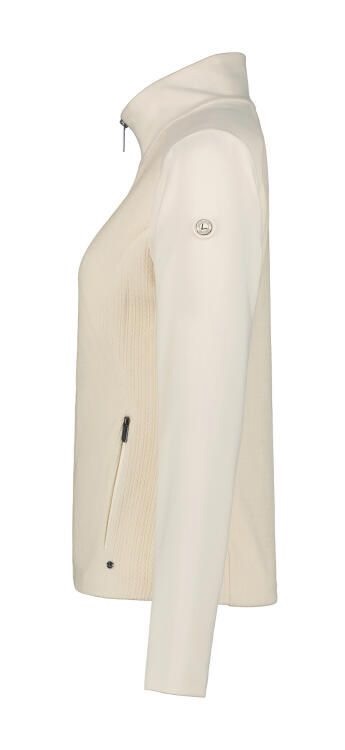 Luhta Auvois Midlayer Vest Dames Roomwit – Full Zip Golfvest - Afbeelding 3