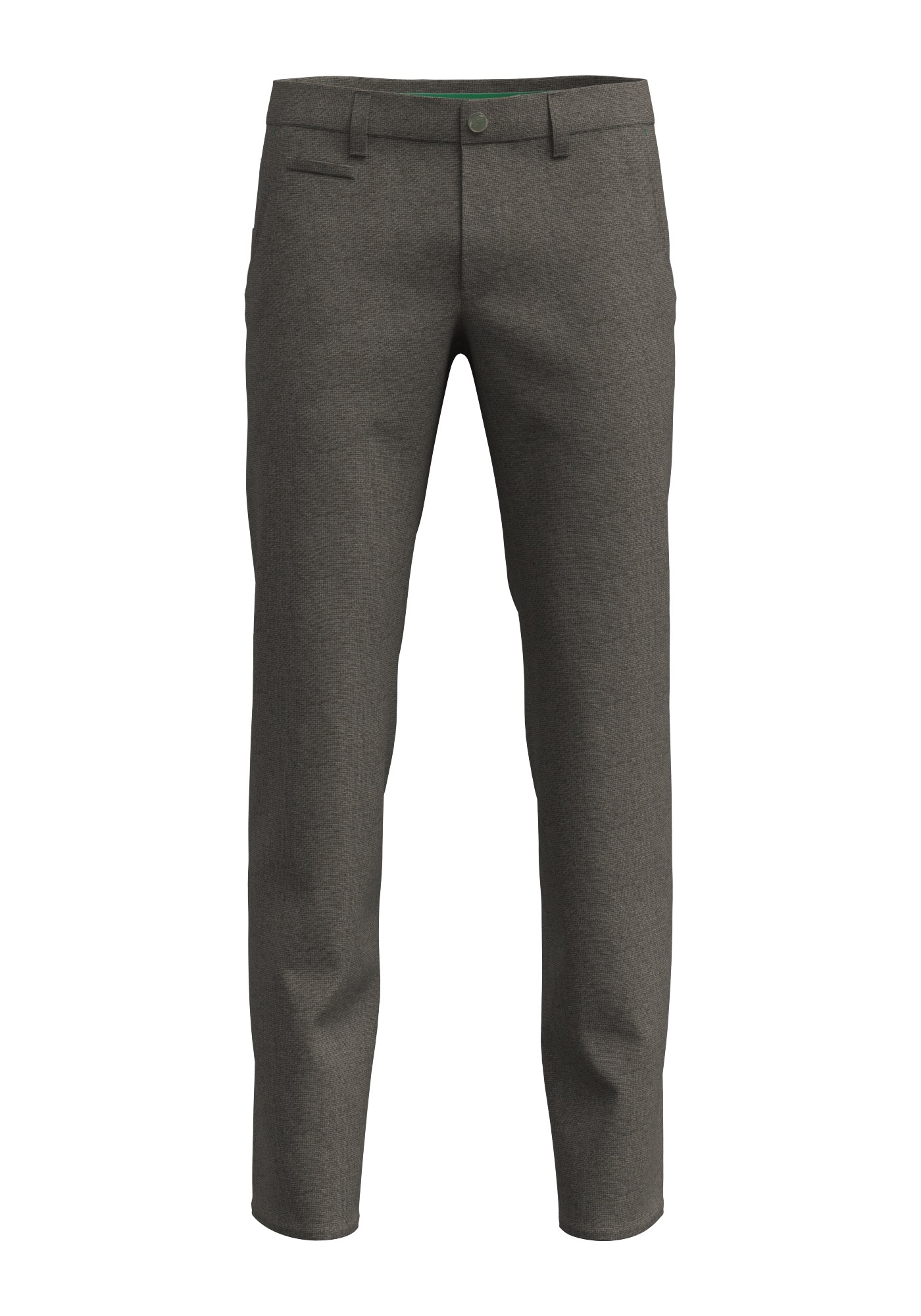 Alberto Rookie New Jersey Golfbroek Heren Lichtbruin – Regular Fit