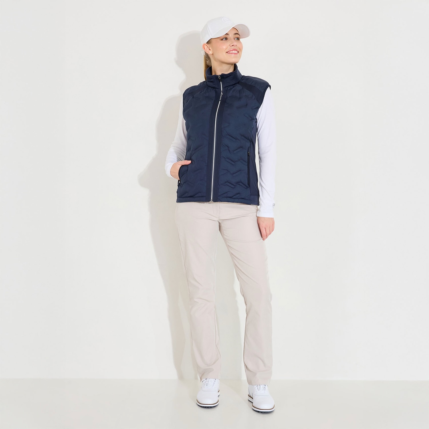 Abacus Portrush Hybrid Vest Dames – Warme Golf Bodywarmer - Afbeelding 3