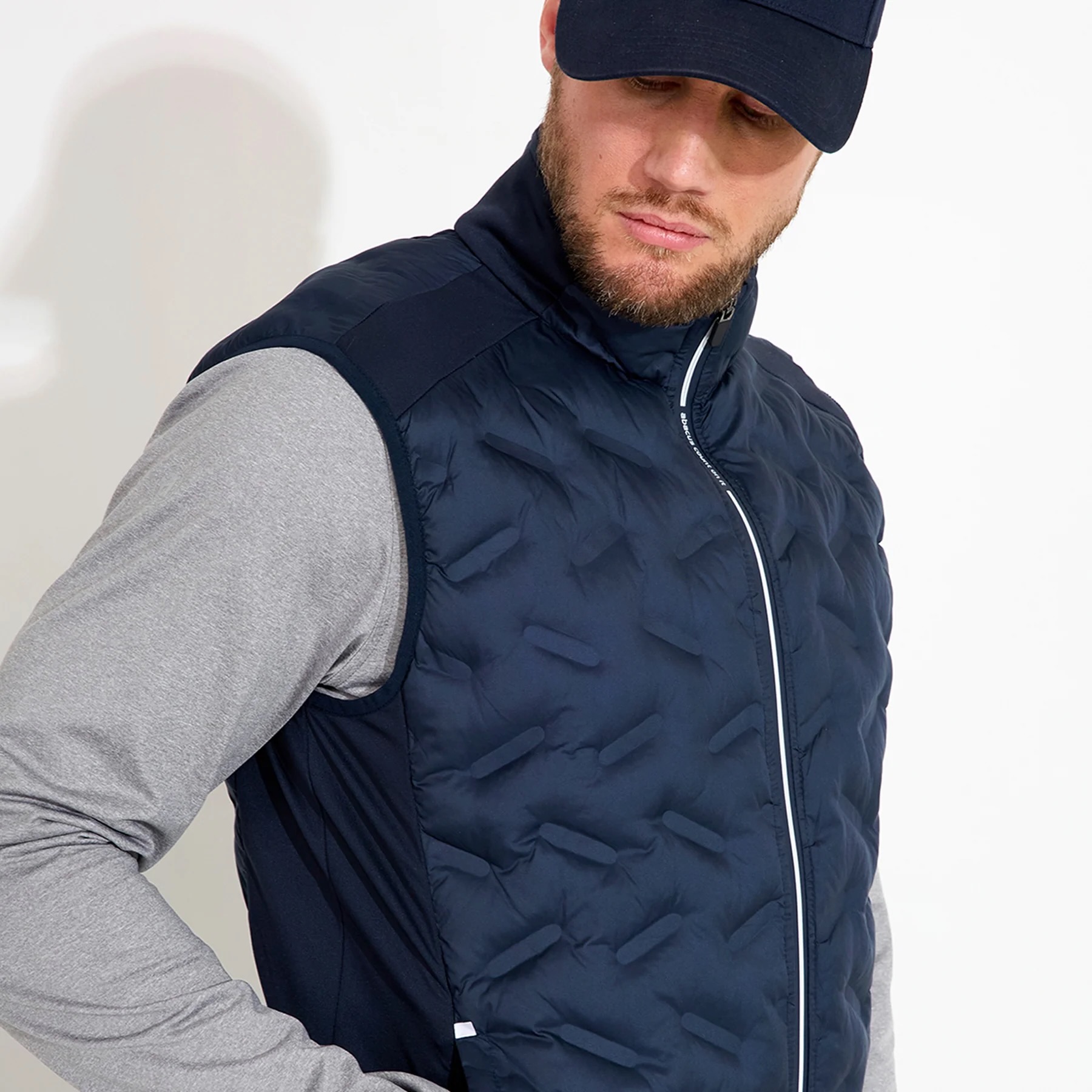 Abacus Portrush Hybrid Golf Bodywarmer Heren – Winddicht & Warm - Afbeelding 3