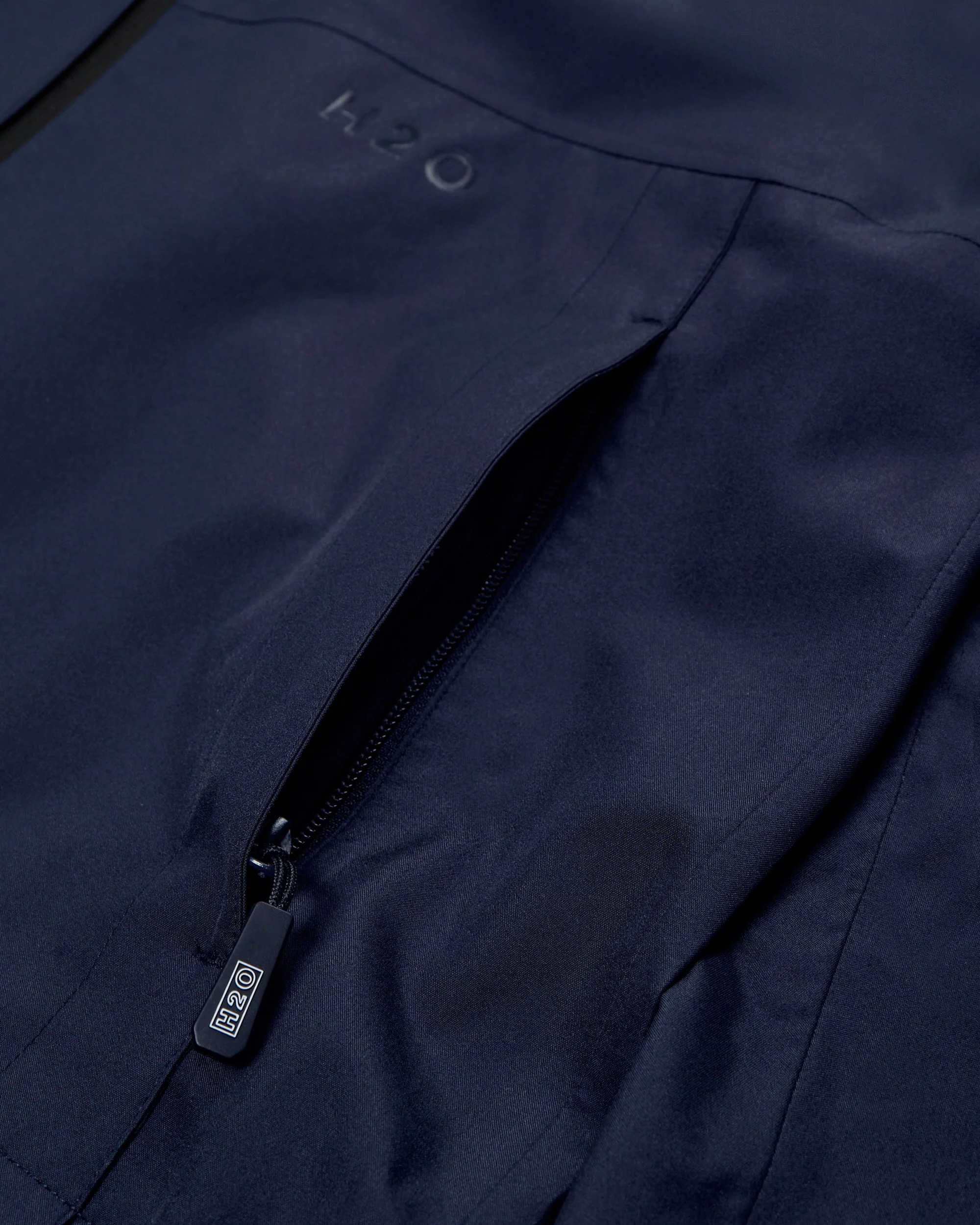 H2O Bornholm Regenjack Navy – Waterdicht & Ademend - Afbeelding 2