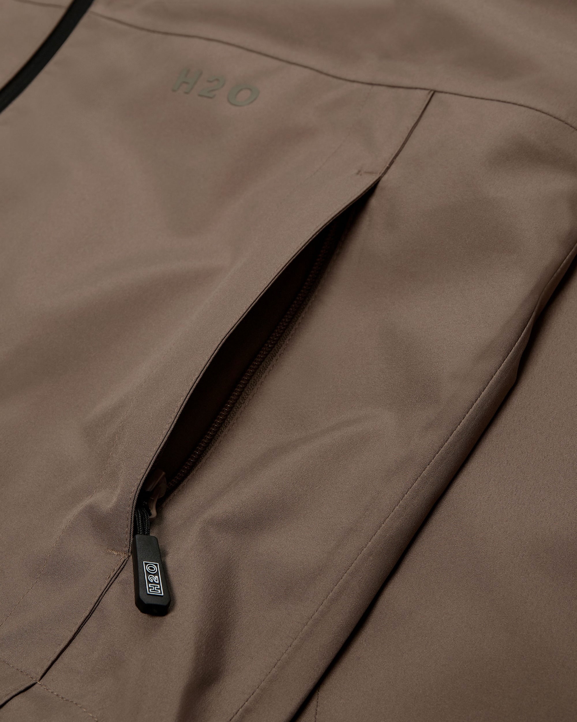 H2O Bornholm Regenjack Dusty Oak – Unisex, Waterdicht & Ademend - Afbeelding 3