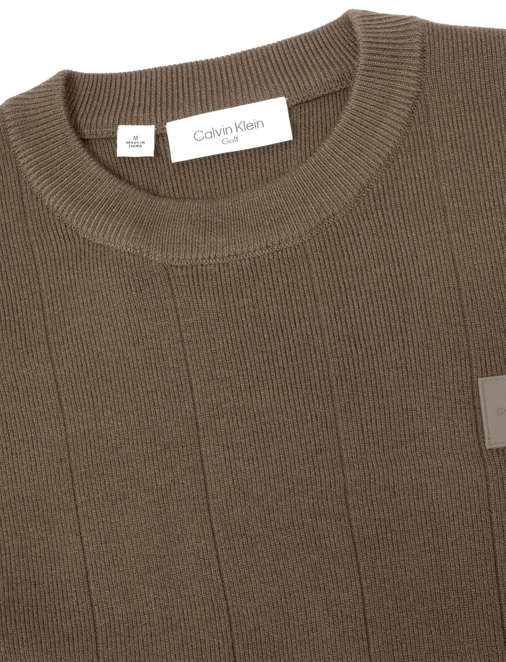 Calvin Klein Sherfield Crew Neck Sweater Heren – Gebreide Golftrui - Afbeelding 4