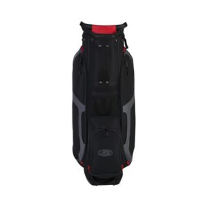 Skymax Cart Bag 9,5 inch Zwart/Rood/Grijs – 14-vaks Golftas