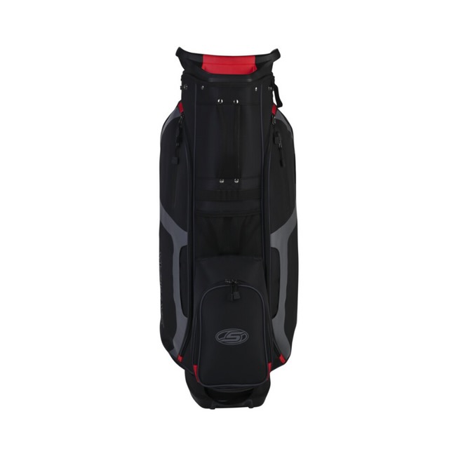 Skymax Cart Bag 9,5 inch Zwart/Rood/Grijs – 14-vaks Golftas